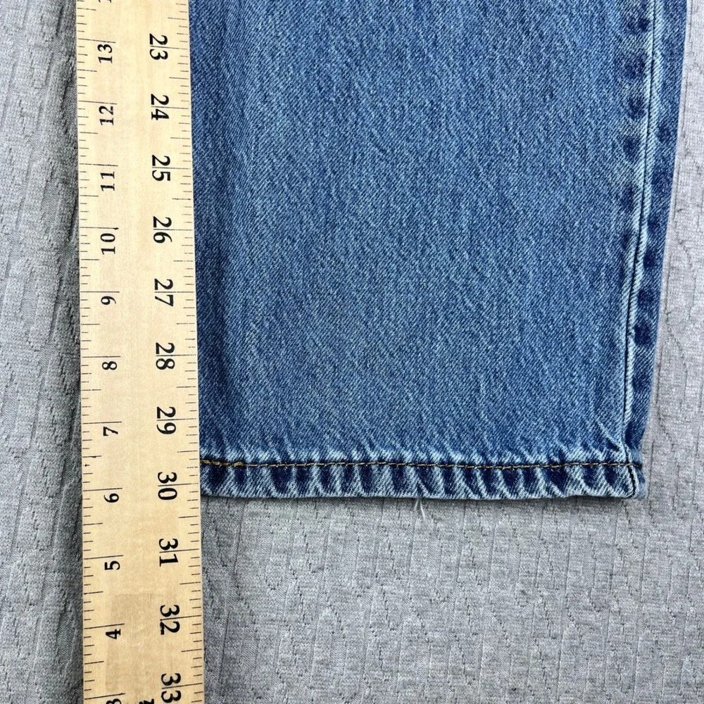 Levi 565 97 Loose Fit Straight Jeans Men 36x32 Fits 35x30 Blue medium wash Denim